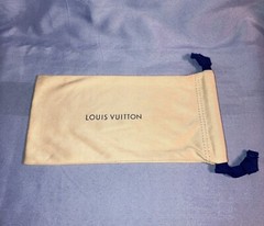 Authentic Louis Vuitton empty sunglasses dust bag .