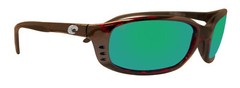 Costa Del Mar sunglasses Brine tortoise frame green 580 plastic polarized lens