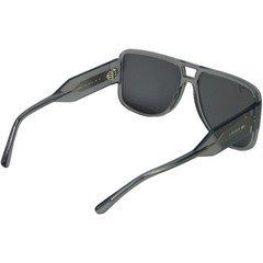 Lacoste Unisex Adult Sunglasses L6056S – Light Grey with Solid Grey Lens