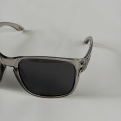 Oakley Holbrook XL Grey Smoke Clear Translucent Sunglasses Prizm Black Grey Lens
