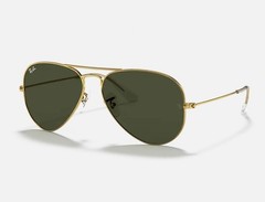 Ray-Ban RB3025 58mm Aviator Classic Gold Metal Sunglasses