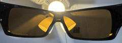OAKLEY TURBINE ROTOR BLACK W/ TUNGSTEN IRIDIUM POLARIZED SUNGLASSES OO9307-06
