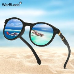 Round Polarized Glasses – Photochromic Anti-glare Glasses Unisex Fashion Eyewear