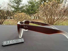 Ray-Ban RB4165 Sunglasses Gradient Frame Polarized Brown Lens