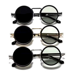 Polarized Round Sunglasses ND9 Adjustable Dimming Retro Fishing UV400 Shades, US