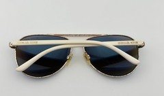 Michael Kors MK5007 104525 Rose Gold White Hvar Pilot Sunglasses – LOOK