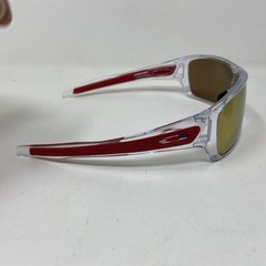Oakley Turbine Rotor 9307 Clear Red W/ Orange Mirror Lens NH36