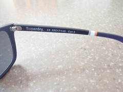 Superdry Shockwave Sunglasses c.104B Rubberized Black 55[]17-145 Cat 3