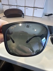 Maui Jim Red Sands MJ432-2M Sunglasses Matte Black Neutral Grey 59 17 140 #665