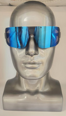 LOCS Oversize Sport SunGlasses Outdoor Wrap Around UV Protection For Men Fashion