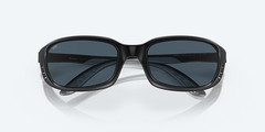 Costa Del Mar Sunglasses Brine Matte Black / Grey POLARIZED 580P Plastic Lens