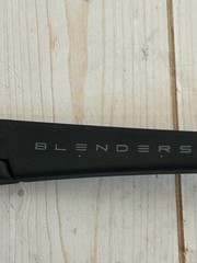 Blenders Eclipse X2 Sunglasses Polarized Jet Line Satin Black Smoke