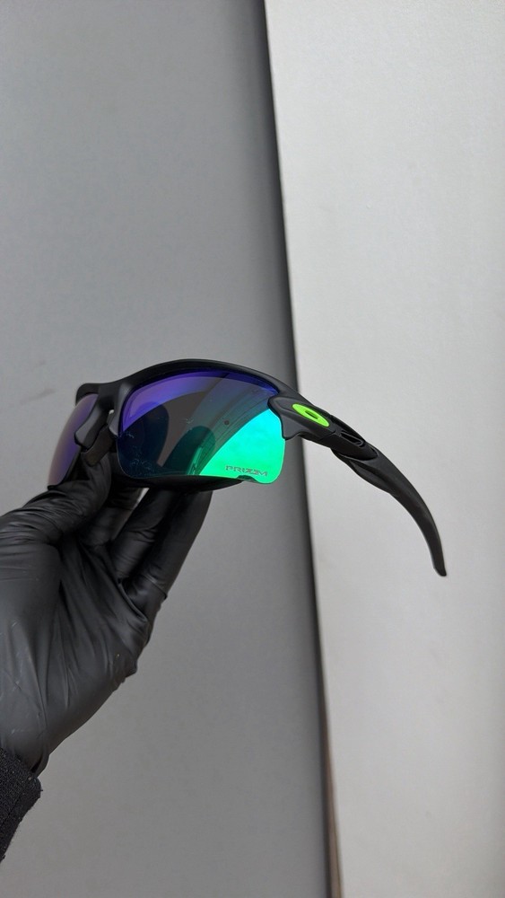 Oakley Flak 2.0 XL Prizm Polarized Sunglasses Black Frame/Green Lenses