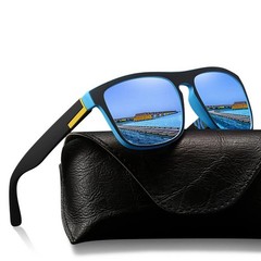 Vintage Square Polarized Sunglasses Unisex UV400 Retro Designer Style Men Women