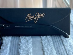 Maui Jim Red Sands MJ 432 2M Black Frame + Hawaii Blue Polarized Lens Sunglasses