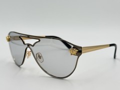 VERSACE MOD.2161 VE2161 1002/6G Gray; Gold MEDUSA AUTHENTIC ITALY READ DESCRIPT