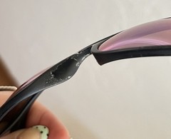 Vtg REVO 1006-001 Black Polarized H2O Blue Mirror Lens Aviator Sunglasses 57mm