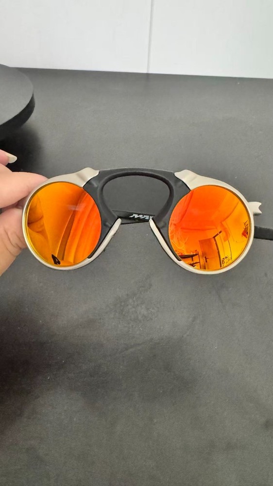 Oakley X-Metal Madman OO6019 Dark Carbon Ruby Iridium Sunglasses*/