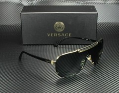 VERSACE VE2140 100287 Black Dark Grey Men’s Sunglasses 40 mm