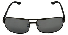 Timberland Sunglass Mens Shiny Gunmetal Rectangle , Mirror Lens TB7270. 8C
