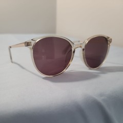 Harper + Roe HR1008 971 Clear/Brown Round Sunglasses 52-20-147