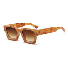KLASSNUM Square Sunglasses Men Women Retro Designer UV400 Trendy Shades 2026