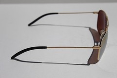 MAUI JIM Kami POLARIZED Sunglasses DGS778-05C Gold White/Silver Mirror NEW