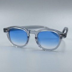Handmade blue glasses blue gradient lens sunglasses Men’s classic glasses UV400
