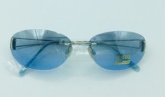 One SUNGLASSES UV400 100%UV Block Silver Metal Frame+Lens Different Color (M26)