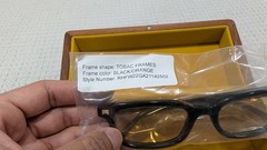 BRAND Rhude Tobac Sunglasses Black/Yellow Tint Handmade Japan Designer Eyewear
