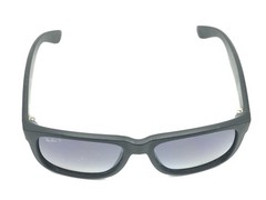 Ray-Ban RB 4165 JUSTIN 622/T3 Matte Black Sunglasses Gray Polarized 54-16 145