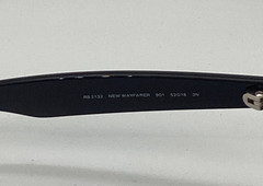 Ray Ban New Wayfarer (RB2132-901) Black 52mm/G-15 Green Sunglass