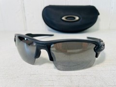 OAKLEY OO9188-73 FLAK 2.0 XL Matte Black w Prizm Black Lenses Sport Suns $202