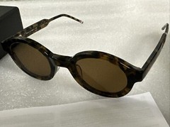 New THOM BROWNE TBS411-47-02AF TKT Sunglasses Tokyo Tortoise Brown 47-24.5-147