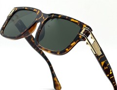 Fashion Men Sunglasses Designer New Style Classic Model Gold Metal Bar Retro NEW