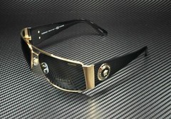 VERSACE VE2163 100281 Gold Dark Gr Polarized Men’s Sunglasses 63 mm