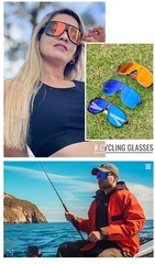 Polarized Fishing Sunglasses Driving Golf Running Cycling UV400 !! US SELLER !!
