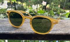 Johnny Depp Green glasses Men blond acetate glasses women green glass sunglasses