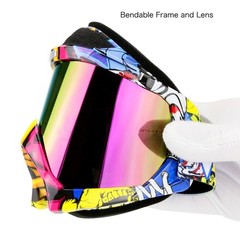 Motocross Goggles ATV Dirt Bike UTV MX OTG Offroad Riding Anti Fog Anti UV