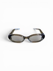 Gentle Monster Bold Oval Orah Sunglasses Gray Frame Gray Lenses w/ Case
