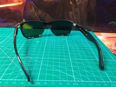 2001 Vintage Authentic Ray-Ban New Wayfarer 2132 Sunglasses Black, Made In Italy