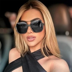 Vintage Large Oversized for Men Women Trendy Lens Aviator Retro 70’s Sunglasses