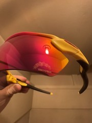 OAKLEY Radar EV Path Sunglasses Red/Yellow Prizm Road OO9208-F2 TEAM CHINA NEW