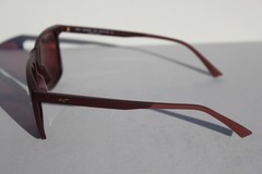 MAUI JIM Makamae POLARIZED Sunglasses R619-04 Matte Burgundy/Maui Rose NEW Italy