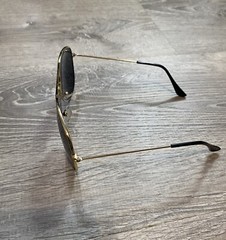 USA Flag Aviator Sunglasses Gold American Patriotic United States Stars Stripes