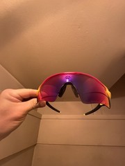 OAKLEY Radar EV Path Sunglasses Red/Yellow Prizm Road OO9208-F2 TEAM CHINA NEW