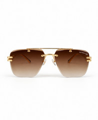 Maybach Golden Brown Luxury Sunglasses