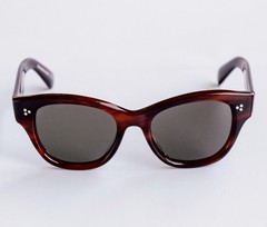 Oliver Peoples OV5490SU Eadie Red Tortoise Rectangle Polarized Green Lens 51mm