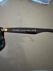Ray-Ban ORB2140 Wayfarer Havana Bio-Acetate Frame With Green Lenses 50-22