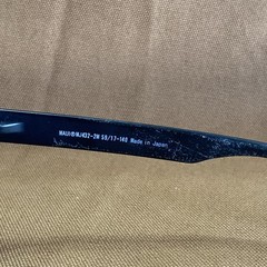 Maui Jim Red Sands MJ432-2M Sunglasses Matte Black Neutral Grey 59 17 140 READ